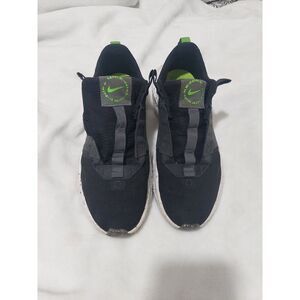 Nike Crater Impact sneakers Black Grey White Green DB2477-001 Men's‎ size 11.5